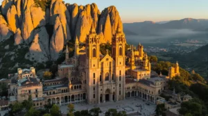el monestir de montserrat 5 imatge que representa el monestir de montserrat que amaga molta més art i arquitectura de la que imaginem